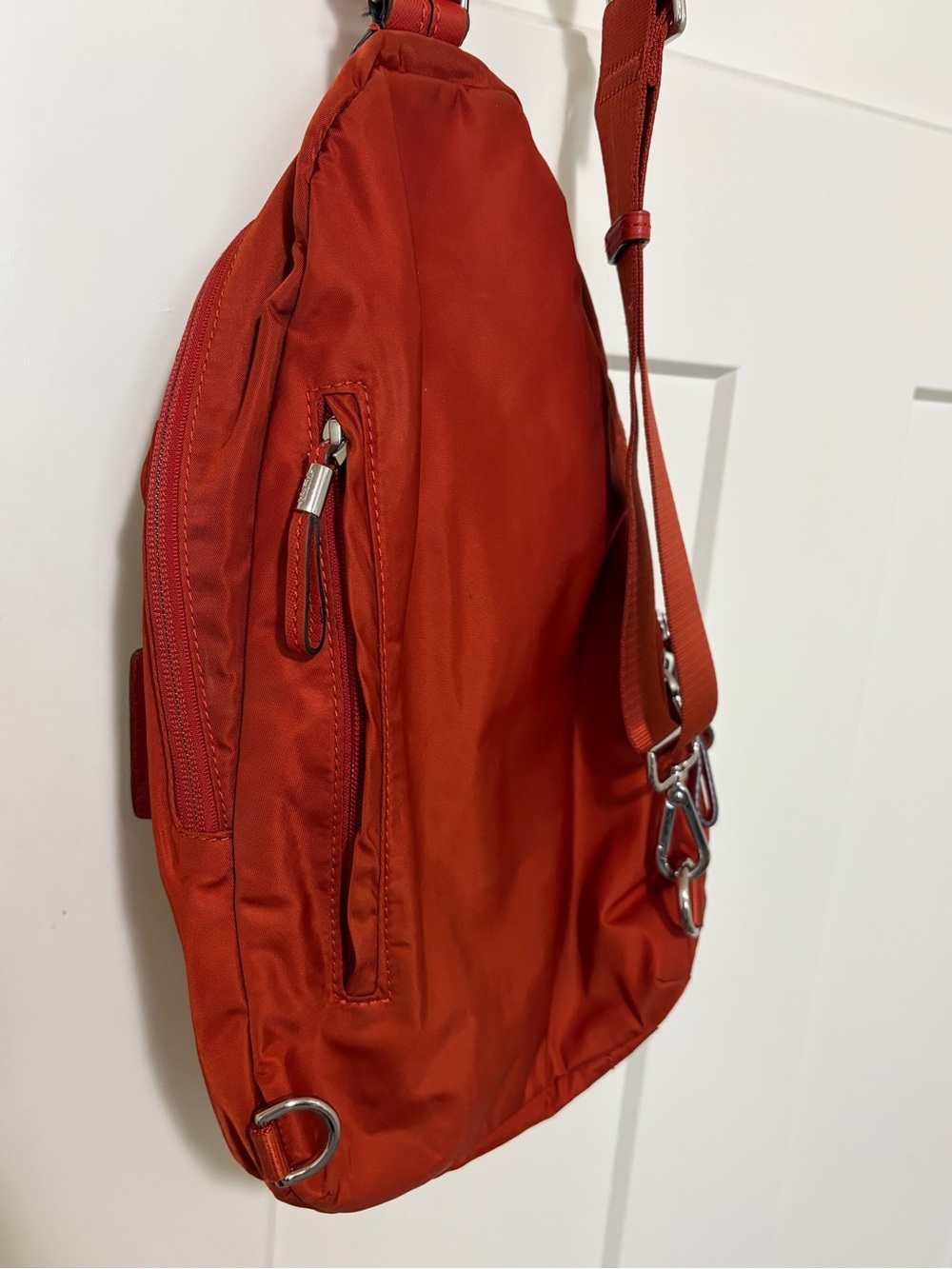 TUMI Voyageur Brive Sling Backpack in Red - Picture 5 of 10